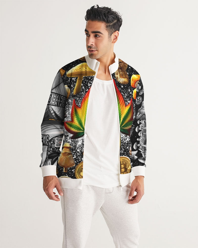 Matrix Vison Men's All-Over Print Track Jacket