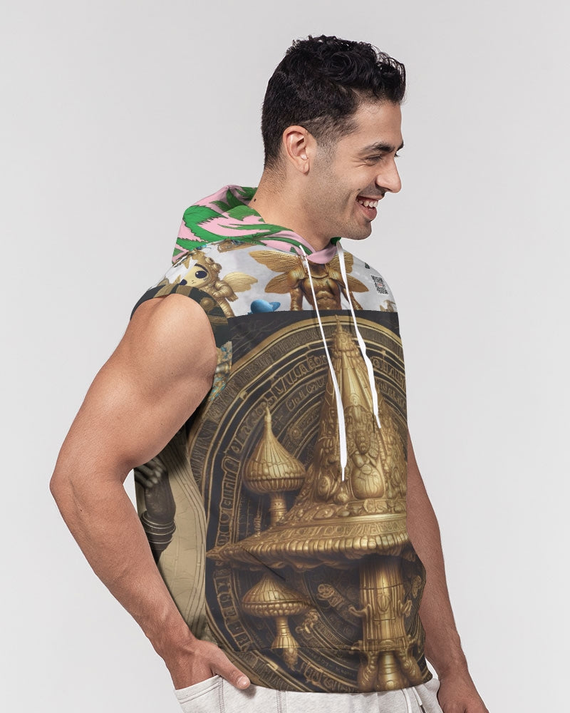 IMG_9222 Men's All-Over Print Heavyweight Sleeveless Hoodie