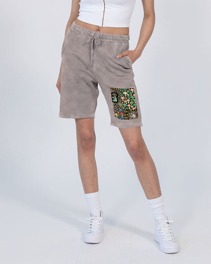 Alien Trendy Abstrak Collection Unisex Vintage Shorts | Lane Seven