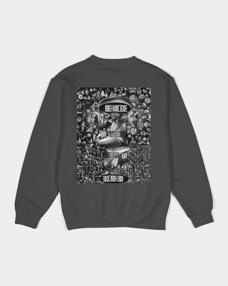 Womens Abstrak Unisex Premium Crewneck Sweatshirt | Lane Seven