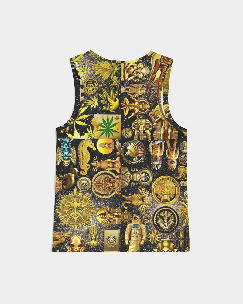 Ancient Abstrak Men's All-Over Print Sport Tank