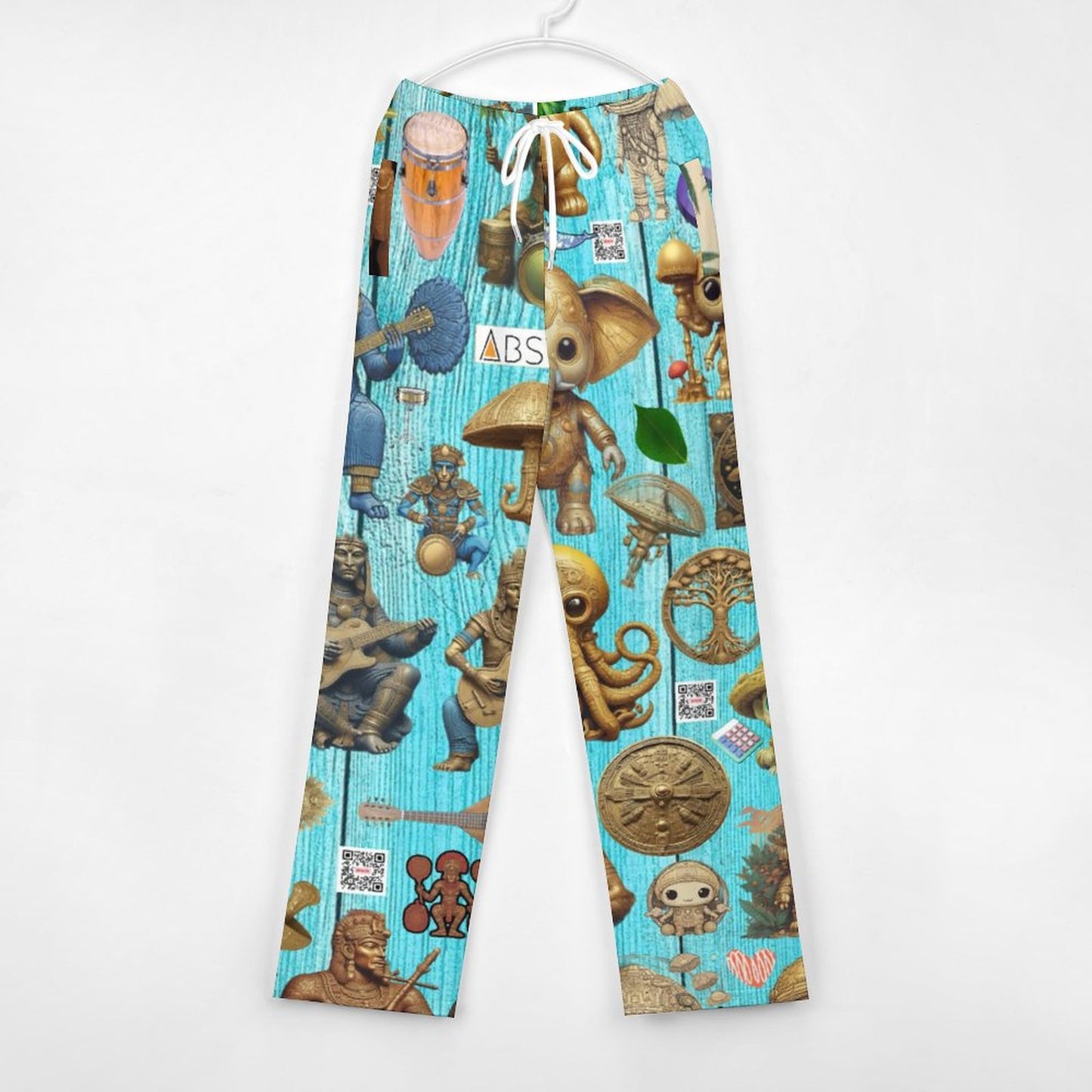 Men's Home Pajamas Pants EEP (All-Over Printing)