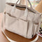 Thick Corduroy Shoulder Bags Simple All-match Commute Totes Student Leisure Artistic Portable Messenger Bag