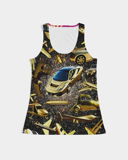 Robotic Abstrak Women's All-Over Print Tank