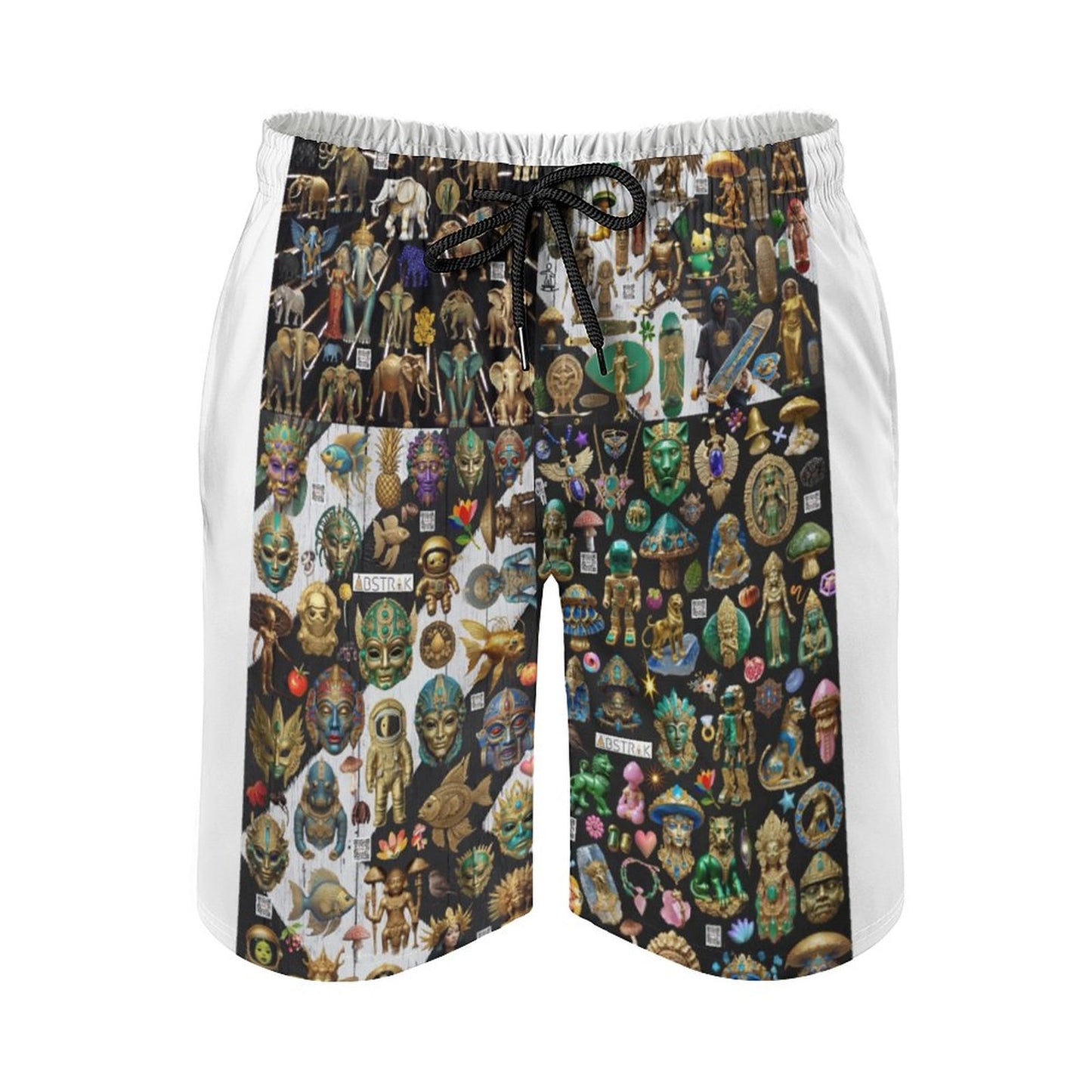 Men's Beach Shorts with Pockets