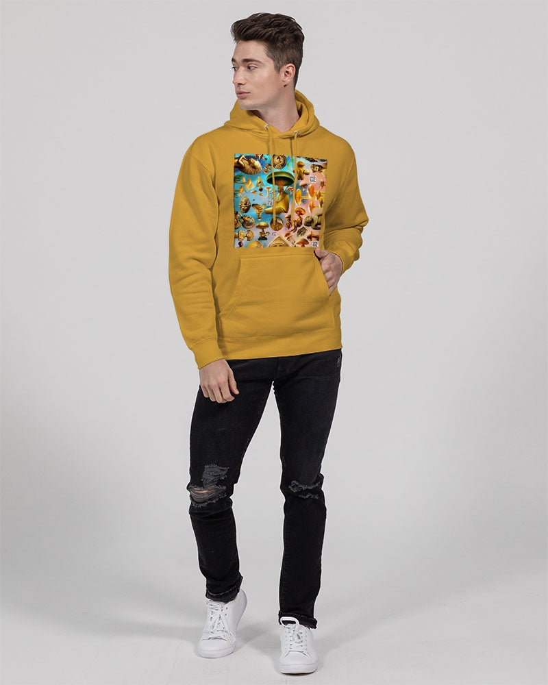 Illustration Abstrak Unisex Premium Pullover Hoodie | Lane Seven