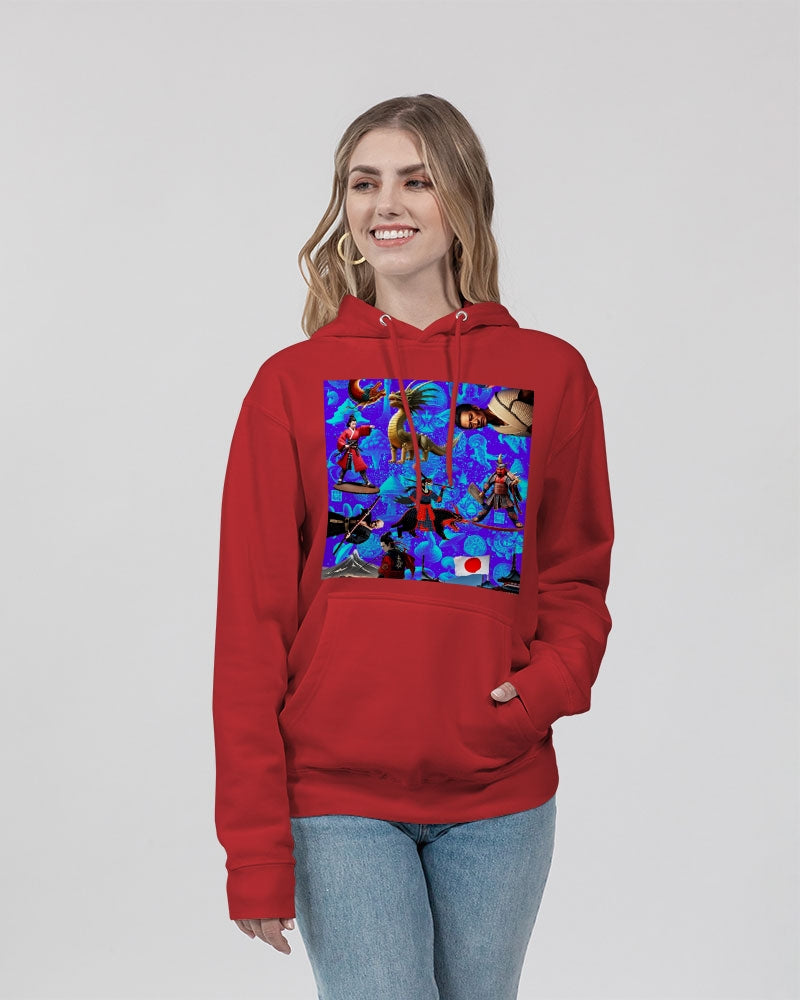 Trendy Abstrak Pattern Unisex Premium Pullover Hoodie | Lane Seven