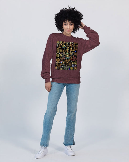 Alien Trendy Abstrak Collection Unisex Sweatshirt | Champion