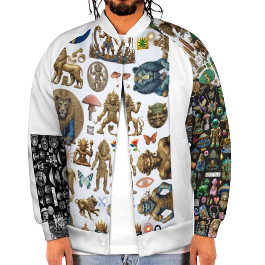 Men's Baseball Jacket (All-Over Printing)