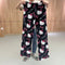 New Fashion Sanrio Hello Kitty Loose High Waist Pants Lovely Casual Thin Pajamas Trousers Women Wide Leg Pant Y2K Girl Gift