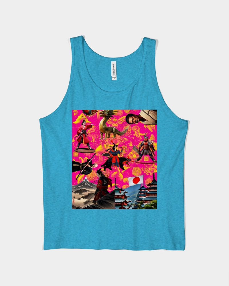 Trendy Abstrak Pattern Unisex Jersey Tank | Bella + Canvas