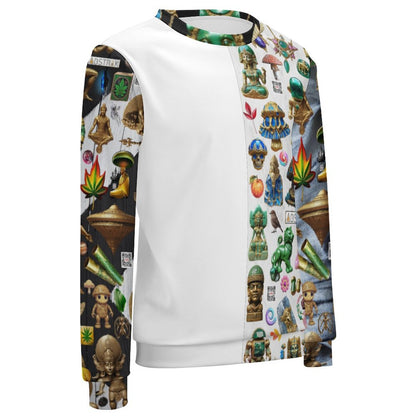 250gsm Round Neck Men's Sweatshirt 4T35 (All-Over Printing)