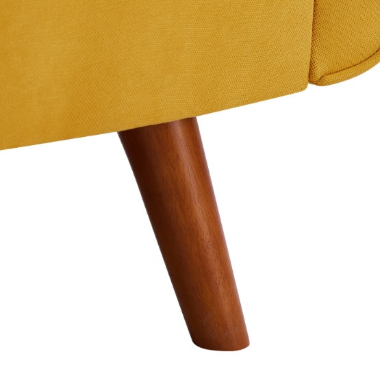 Yellow Fabric Sofa For Home Use