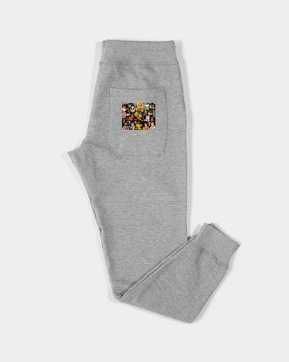 Womens Abstrak Unisex Premium Fleece Joggers | Lane Seven