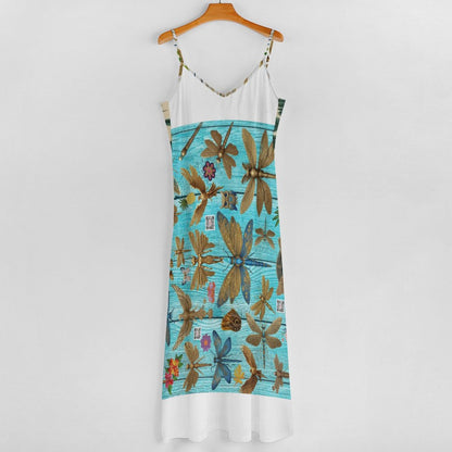 Ankle-length Slip Dress BDQ (All-Over Printing)