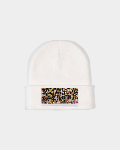 4 Annunaki Abstrak Collection Solid Knit Beanie | Sportsman