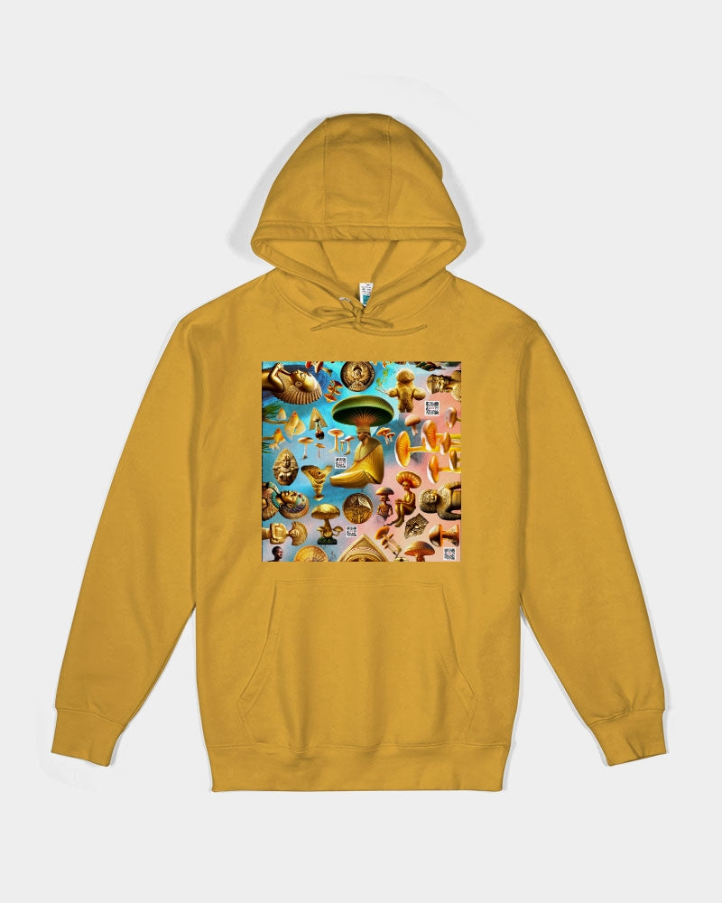 Illustration Abstrak Unisex Premium Pullover Hoodie | Lane Seven