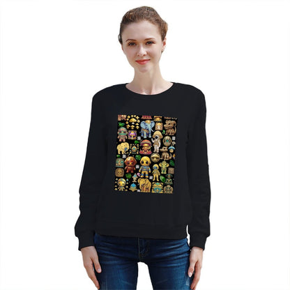 DTG 260gsm Women's Printed Sweatshirt (Front Printing)