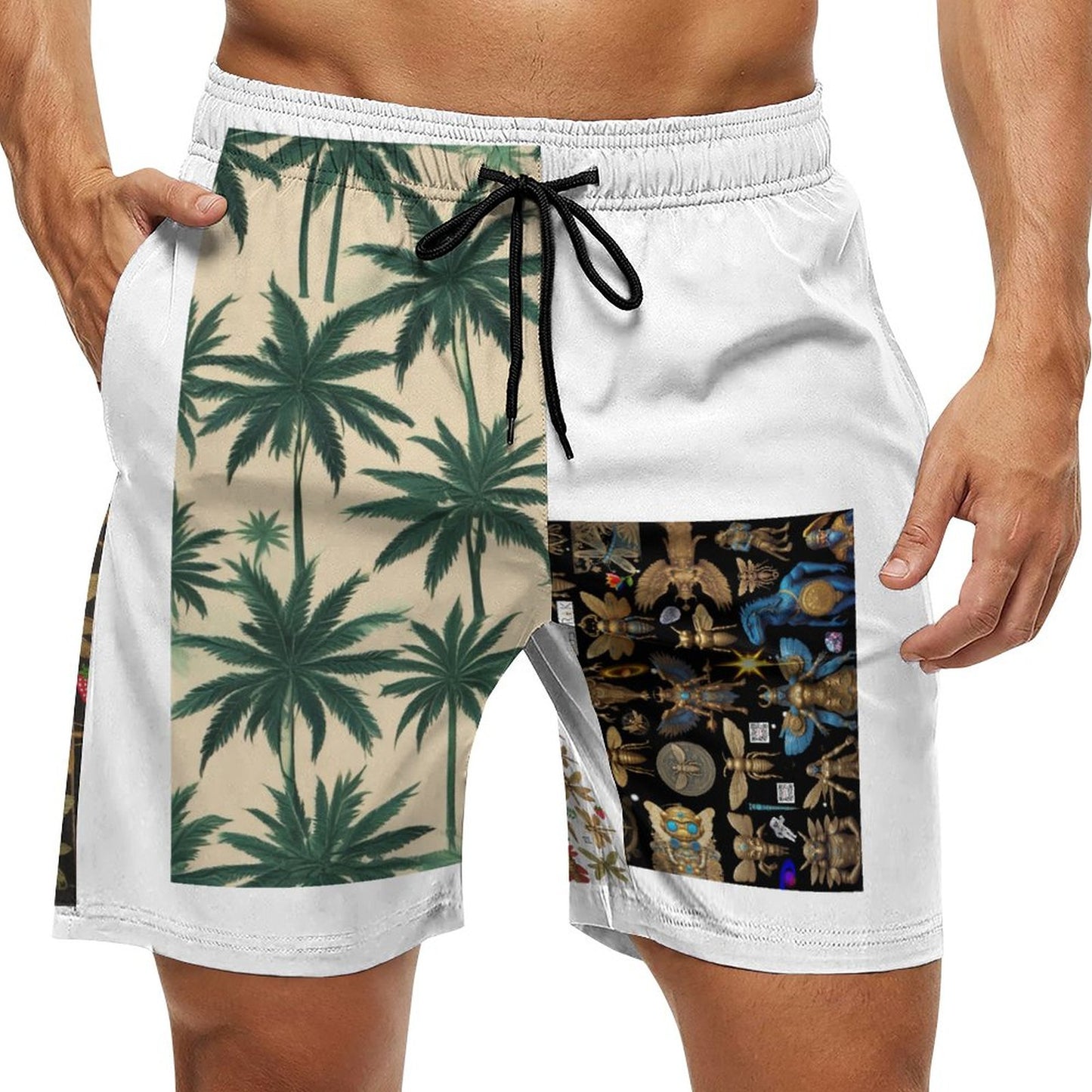 Men's Board Shorts D1P (All-Over Printing)