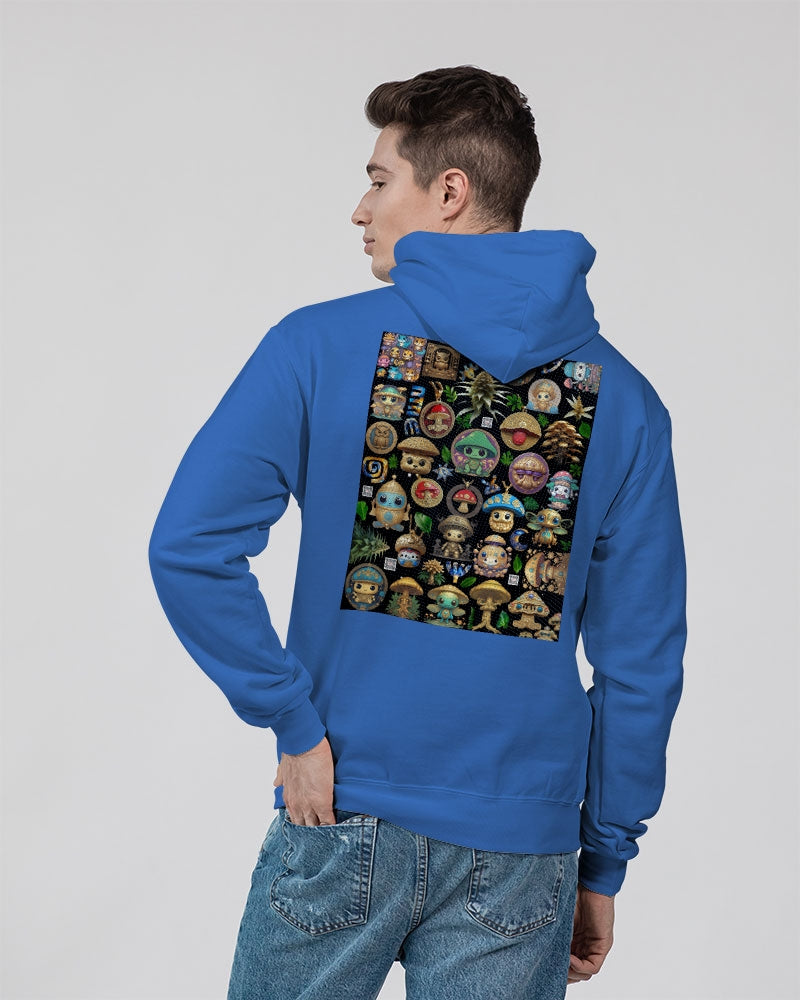 Mushroom Abstak Collection Unisex Hoodie | Champion