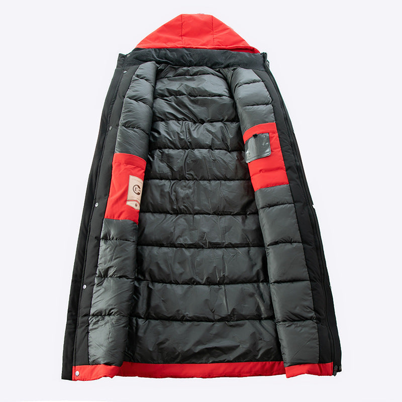 Middle-aged And Elderly Men's Down Cotton-padded Jacket Youth Daddy Outfit