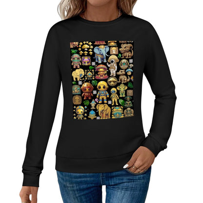 DTG 260gsm Women's Printed Sweatshirt (Front Printing)