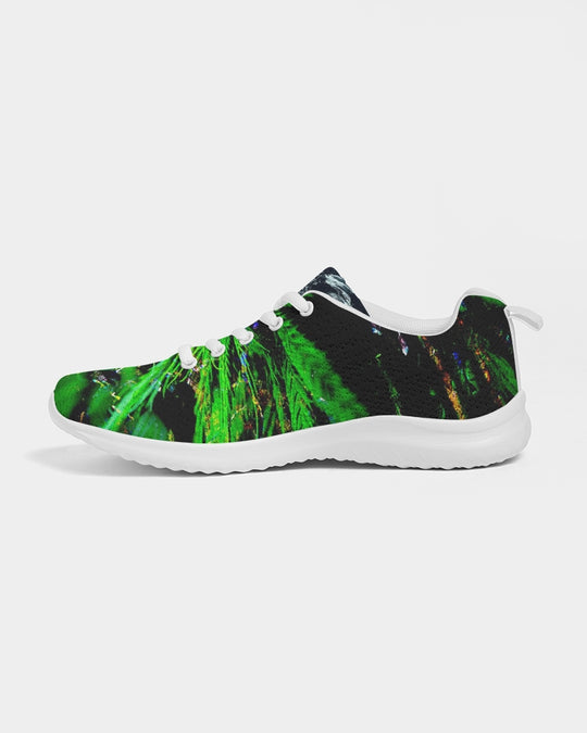 Obsidian Dreamscape Abstract Design Women's Athletic Shoe