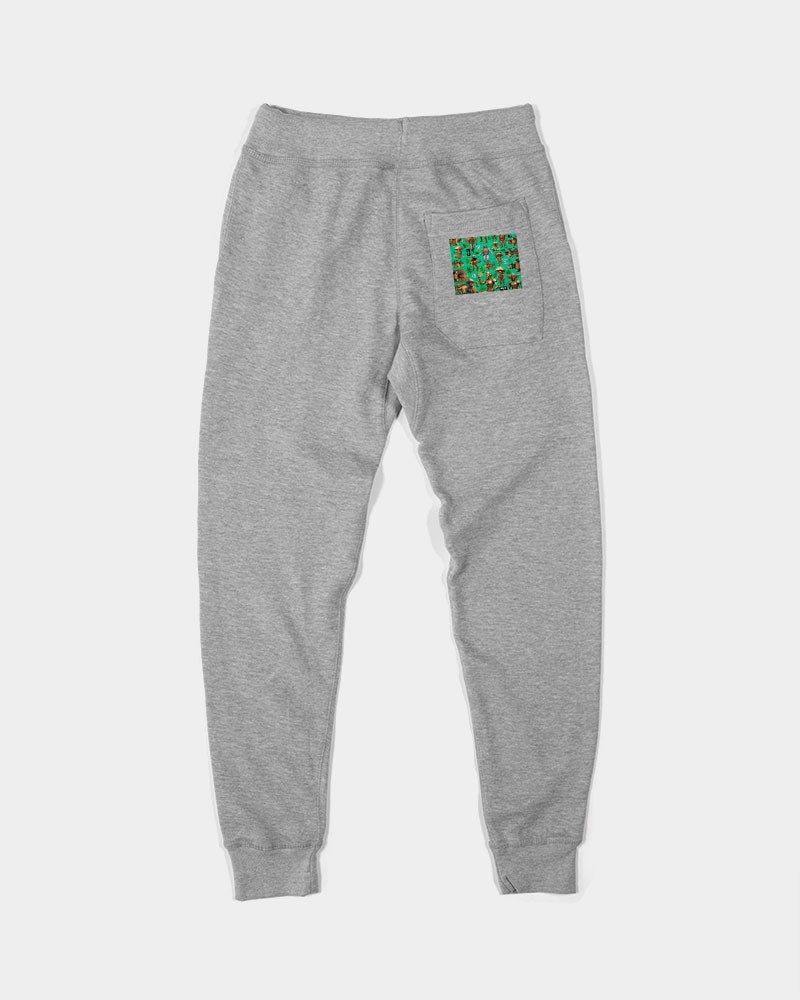 Ancient Abstrak Collection Unisex Premium Fleece Joggers | Lane Seven