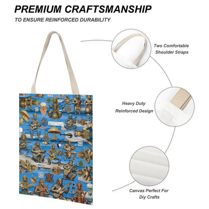 Tote Canvas Bag (Dual-sided Printing)