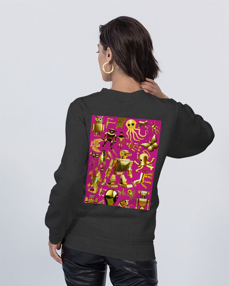 Robotic Abstrak Unisex Premium Crewneck Sweatshirt | Lane Seven