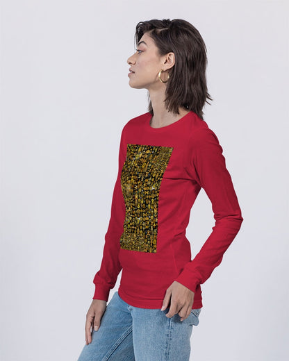 Nature Abstrak Unisex Jersey Long Sleeve Tee | Bella + Canvas