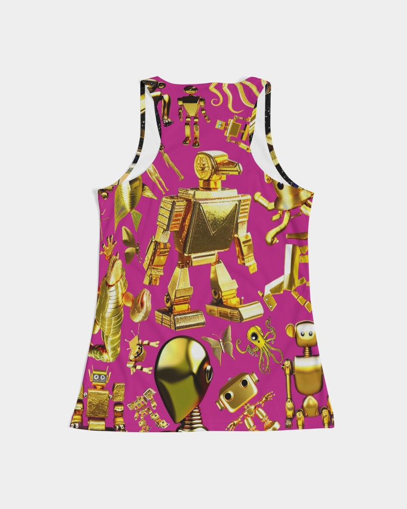 Robotic Abstrak Women's All-Over Print Tank