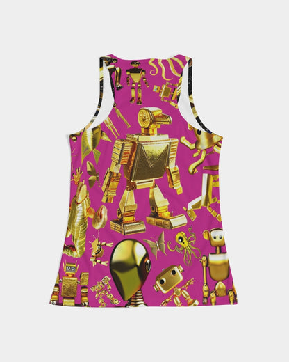 Robotic Abstrak Women's All-Over Print Tank