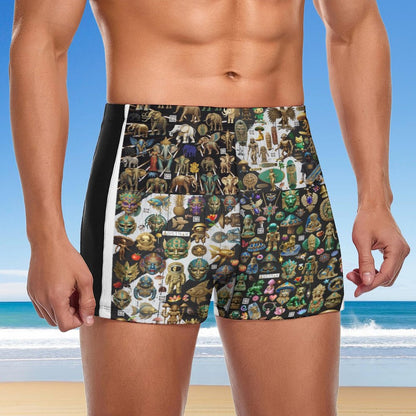 Fashionable Men's  boardshorts Swim Trunks DN003 (All-Over Printing)