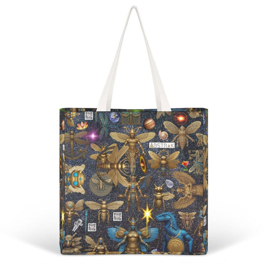 Ladies Canvas Tote Bags (All-Over Printing)