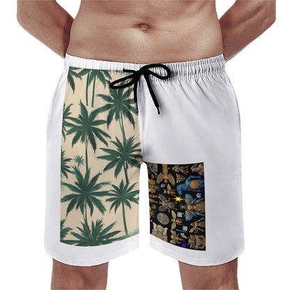 Men's Board Shorts D1P (All-Over Printing)