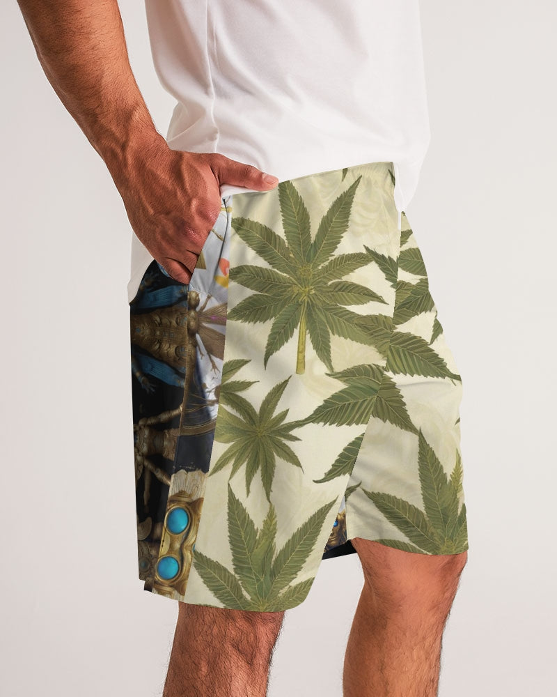 IMG_9222 Men's All-Over Print Jogger Shorts