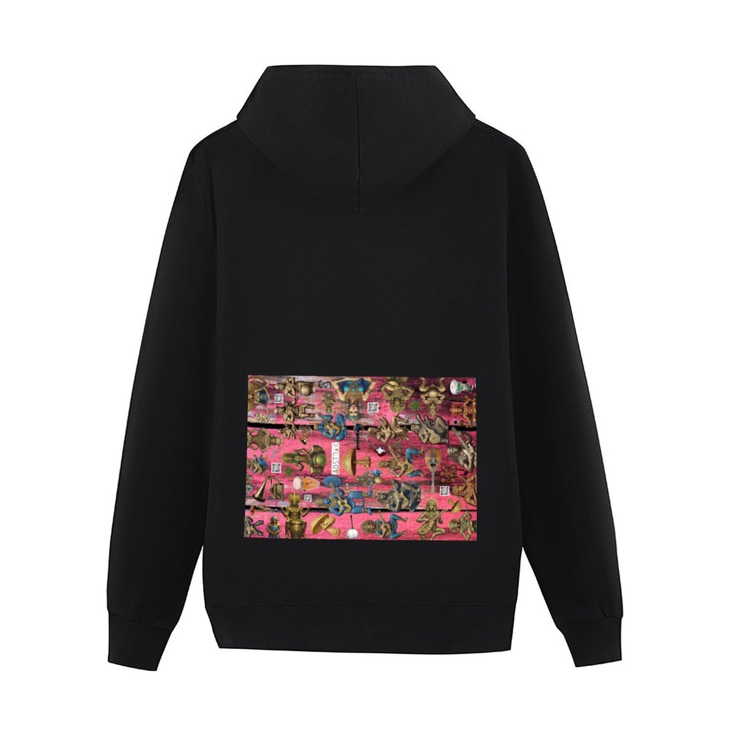 DTG 255gsm Women's Hoodie with Pocket (Dual-sided Printing)