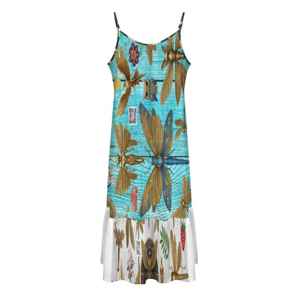 Spaghetti Strap Dress KQ (All-Over Printing)