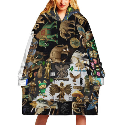 310gsm Wearable Sweater Blanket Oversize MTY01 (All-Over Printing)