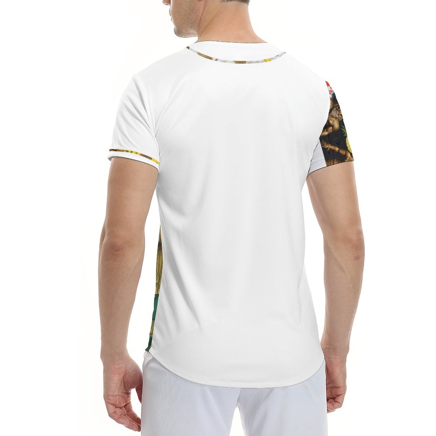 Short Sleeve Men's Baseball Batting Jacket J50T