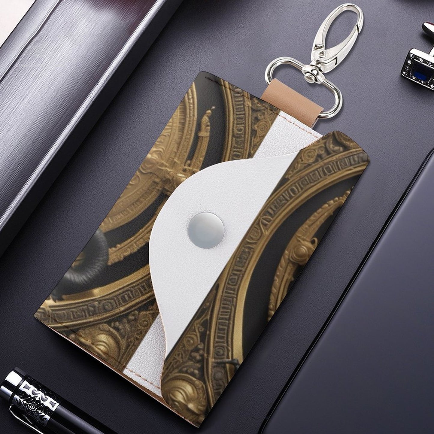 Leather Key Holder Pouch