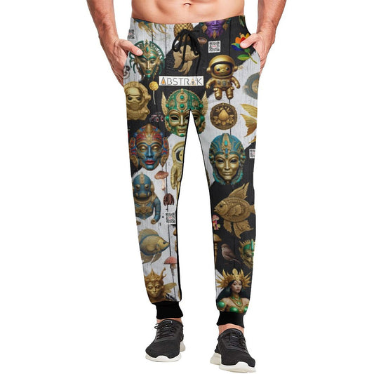 Men's Printed Sweatpants (Front All-Over Printing)