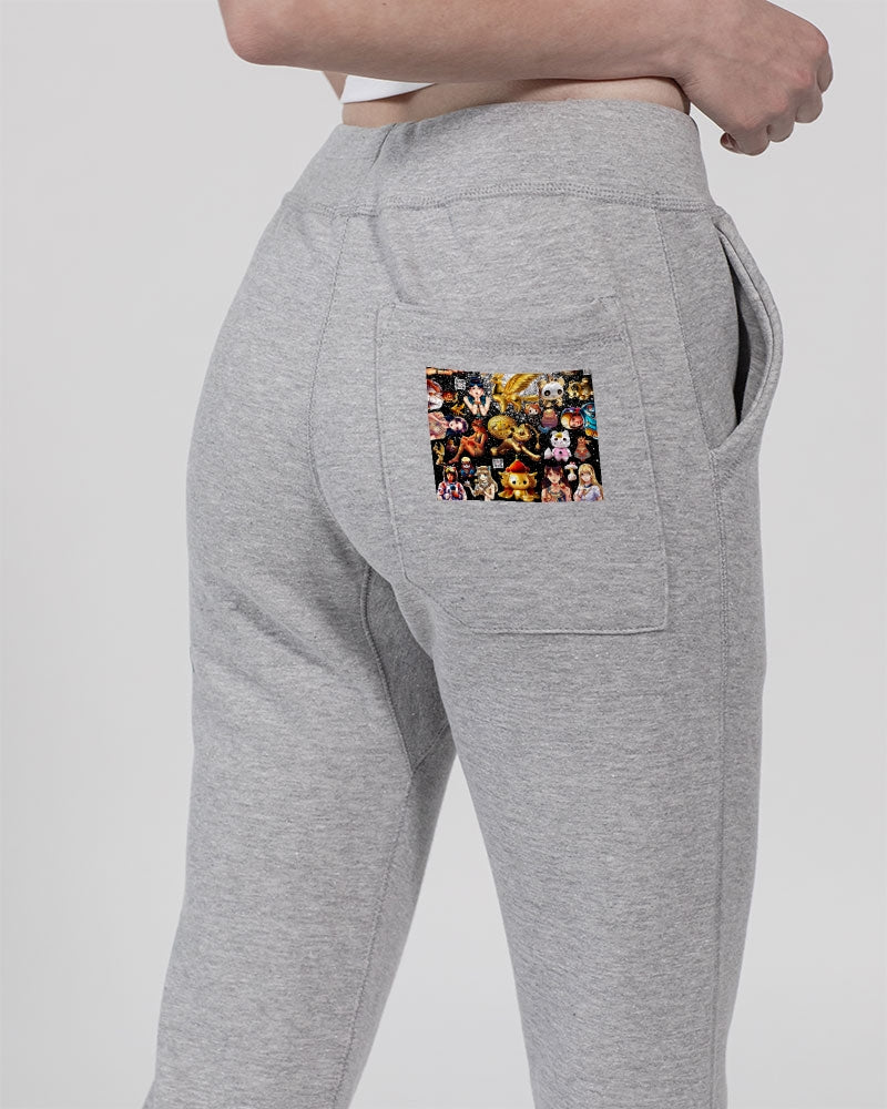 Womens Abstrak Unisex Premium Fleece Joggers | Lane Seven