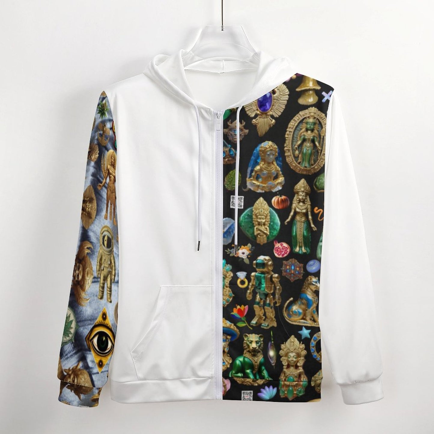 230gsm Men’s Zip Up Hoodie GH (All-Over Printing)