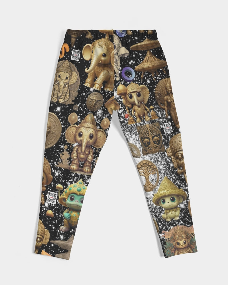 Elephant Collection Men's All-Over Print Joggers