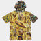 Mushroom Abstak Collection Men's All-Over Print Premium Heavyweight Short Sleeve Hoodie