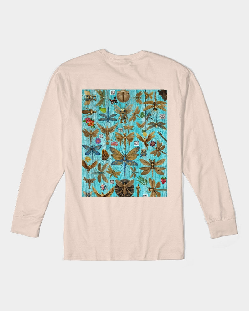 Abstrak dragonfly Unisex Long Sleeve Tee | Lane Seven