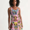 Alien Trendy Abstrak Collection Women's All-Over Print Racerback Dress