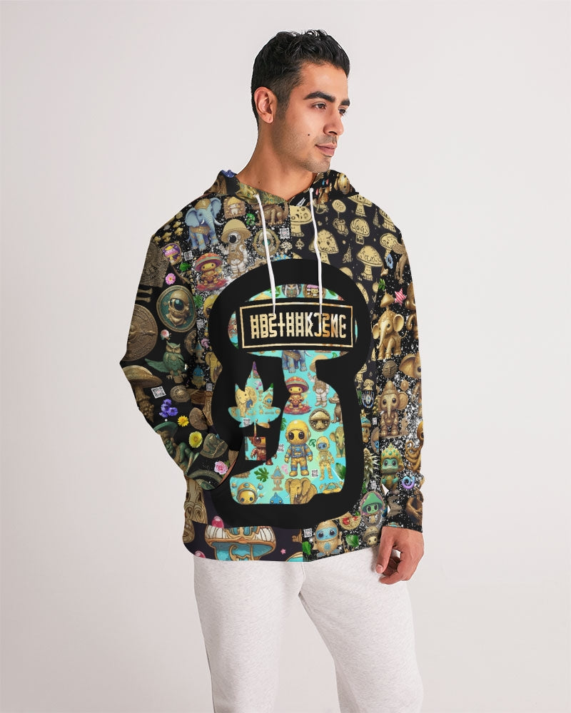 Elephant Collection Men's All-Over Print Hoodie